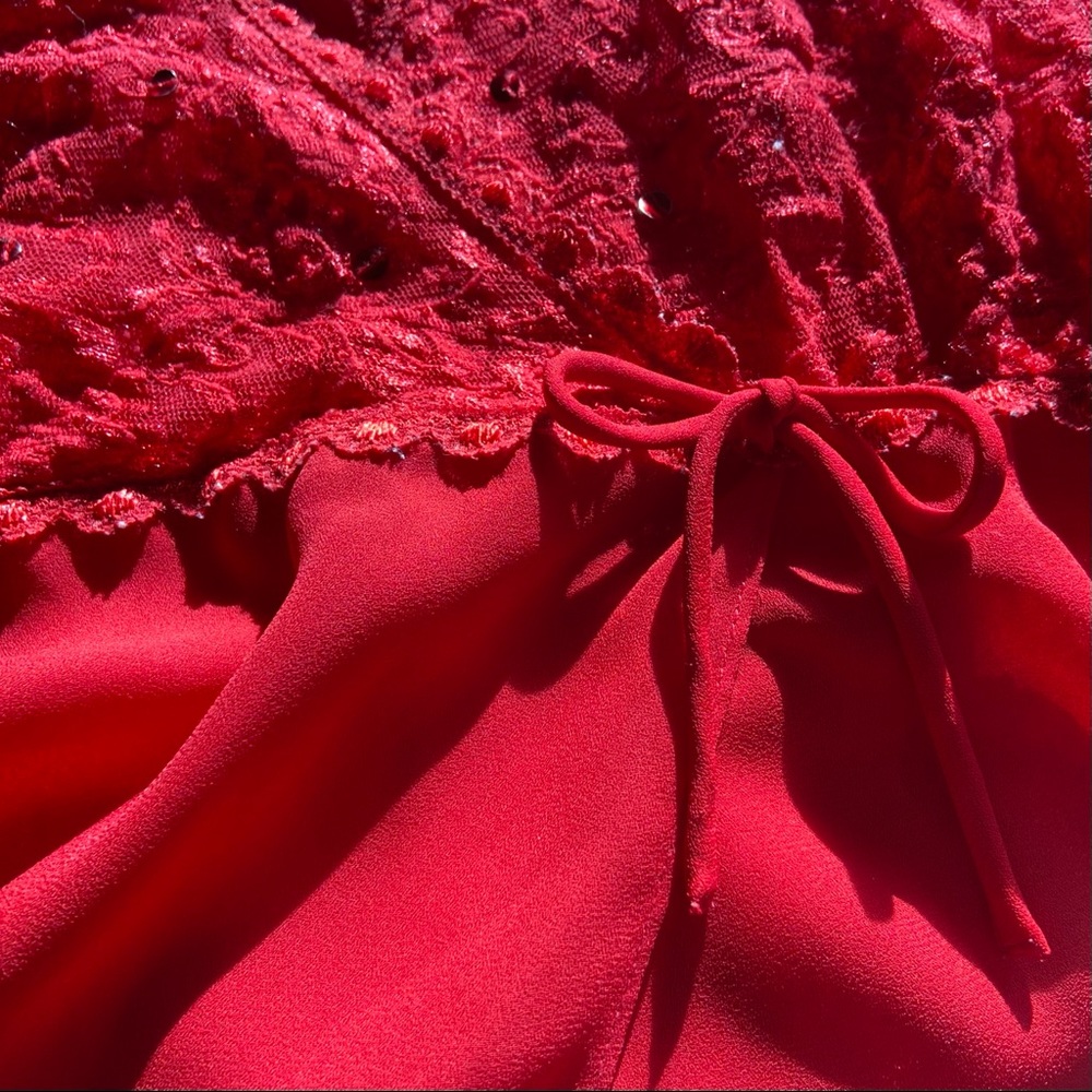 🌹 Cinema Etoile, Vintage Valentine’s Nightgown - Picture 10 of 16